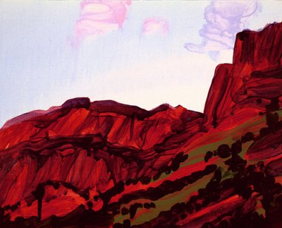 Leukerbad 16，2012 年（丙烯酸画布） 作者 奥利维尔·莫雷尔（Olivier Morel）