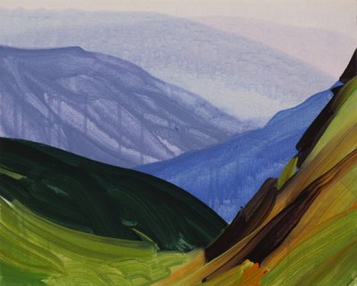 Leukerbad 29，2014 年（丙烯酸画布） 作者 奥利维尔·莫雷尔（Olivier Morel）