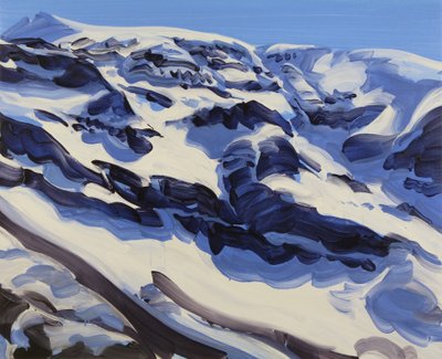 Leukerbad 31，2014 年（丙烯酸画布） 作者 奥利维尔·莫雷尔（Olivier Morel）
