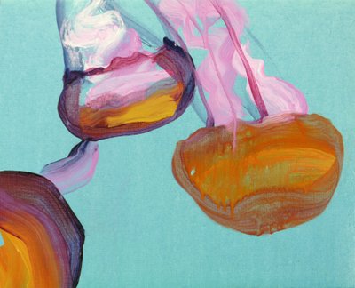 Méduses 12，2013 年（丙烯酸画布） 作者 奥利维尔·莫雷尔（Olivier Morel）