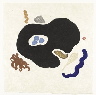 贝壳 海产品 作者 温地幸四郎