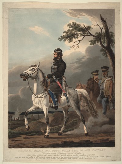 丹尼斯-达维多夫 1784-1839, 1814年 作者 奥尔洛夫斯基