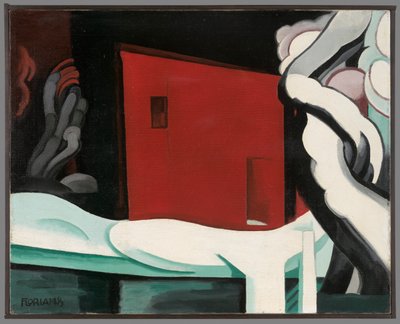 雪与光彩 作者 Oscar Bluemner