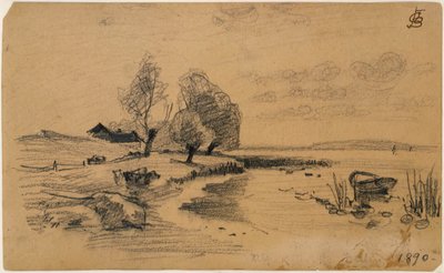 无题》，1890年。 作者 奥斯卡·布鲁姆纳
