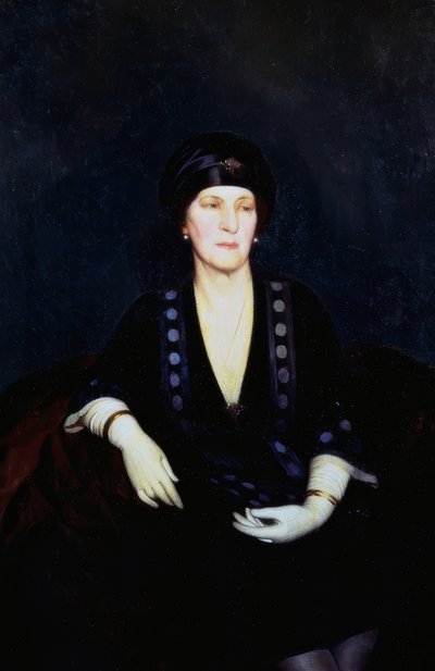 Portrait of Alaide Banti 作者 奥斯卡·吉利亚（Oscar Ghiglia）