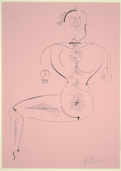 图H 2 作者 奥斯卡·施勒默（Oskar Schlemmer）