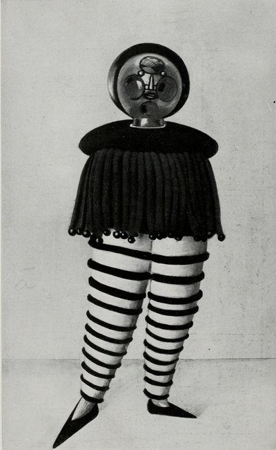 来自包豪斯的舞台包豪斯的舞台，1925年。 作者 奥斯卡·施勒默（Oskar Schlemmer）