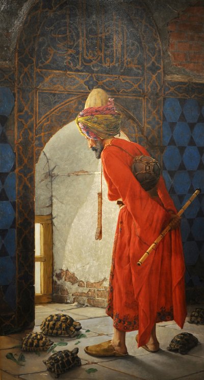 乌龟训练师，1906年 作者 奥斯曼哈姆迪贝