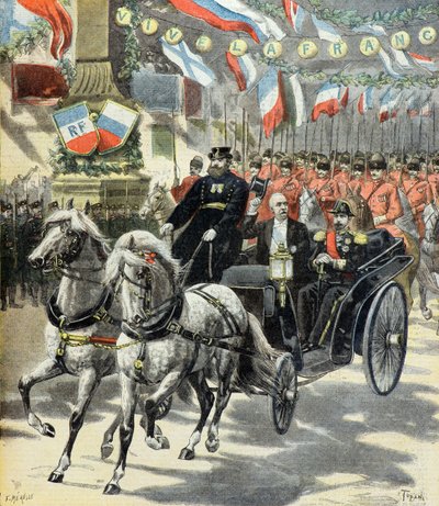 费利克斯-福尔为庆祝法俄联盟正式访问圣彼得堡 作者 奥斯瓦尔多·托法尼（Oswaldo Tofani）