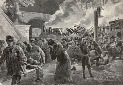 7月26日，圣曼德火车事故现场的受害者和救援人员 作者 奥斯瓦尔多·托法尼（Oswaldo Tofani）