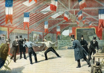 朱尔斯-伊波利特-佩尔彻逝世，1895 年（插图） 作者 奥斯瓦尔多·托法尼（Oswaldo Tofani）