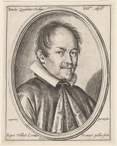 Paolus Qualiatus Clodianus 作者 奥塔维奥·莱昂尼（Ottavio Leoni）