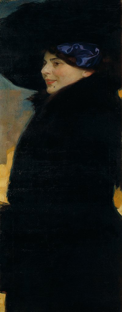 加布里埃尔-埃拉-加里亚，约1910年。 作者 奥托·弗里德里希（Otto Friedrich）