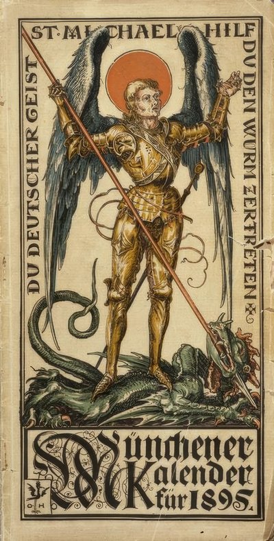 Du deutscher Geist, St. Michael, hilf Du den Wurm zertreten 作者 奥托·赫普