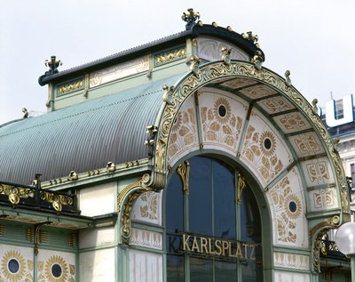 卡尔广场上的奥托瓦格纳馆 作者 奥托·瓦格纳（Otto Wagner）
