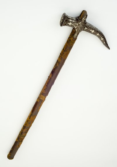 战锤，约 1680 年（铁和木头，银线和纺织品） 作者 奥斯曼帝国学校