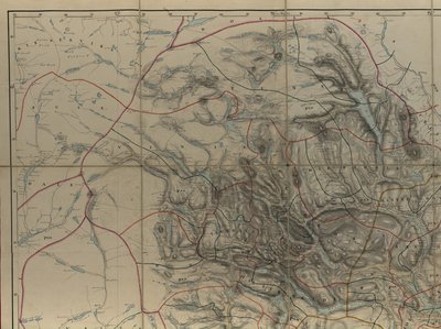 地图来自国家图书馆的地图收藏。该地图发表于《Handdrawn》（1846年后），显示了Telemark 作者 PA蒙克