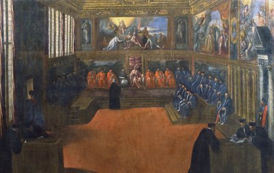 威尼斯总督参观罗马教廷 作者 帕尔玛（Palma Il Giovane）