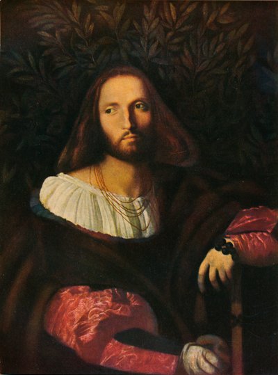 诗人肖像，1516年，1909年 作者 Palma Vecchio