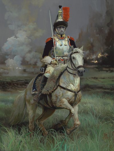 Cuirassier，2016 年（布面油画） 作者 帕梅拉·帕特里克·怀特