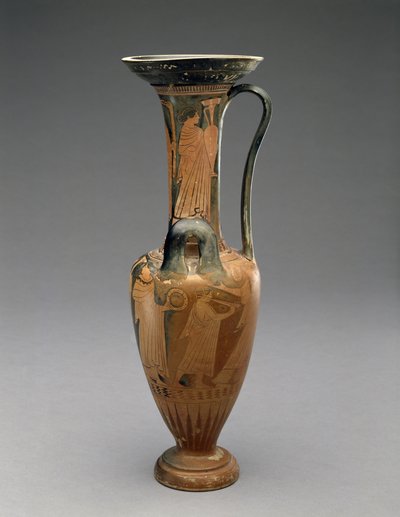 Loutrophoros Hydria婚礼游行，公元前480-460年（兵马俑） 作者 潘画家（到）