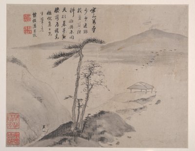景观，19世纪。 作者 潘思木