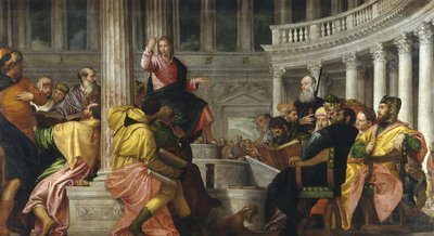 医生中的基督 作者 Paolo Veronese