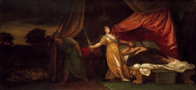 朱迪思即将杀死Holofernes 作者 保罗·韦罗内塞