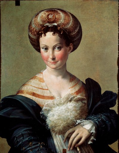 The favorite or Turkish slave Painting by Francesco Mazzola Il Parmigianino called The Parmesan (1503-1540) 1530 approx. Sun. 67x53 cm Parma, Galleria Nazionale 作者 帕玛强尼诺