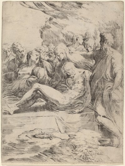 埋葬》（The Entombment 作者 帕玛强尼诺
