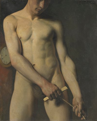 男子裸体研究 作者 帕斯卡尔·阿道夫·让·达格南·布维莱