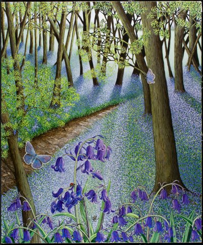 新的开始，2011 年（丙烯酸水彩画） 作者 帕特·斯科特