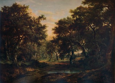 木头的边缘，c1824 作者 Patrick Nasmyth