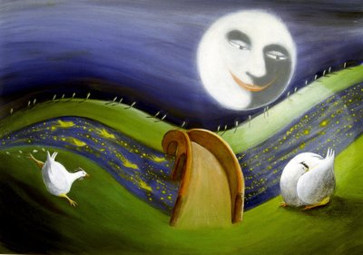 满月的风景：帕特里夏-拉波尔塔的插图 作者 帕特里齐娅·拉波塔