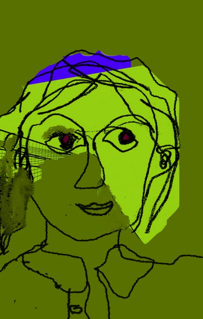 Pensieri, 2019（数字、丙烯酸） 作者 帕特里齐娅·拉波塔