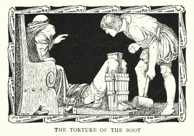 拷打靴子（石版画） 作者 彭定康（后）威尔逊