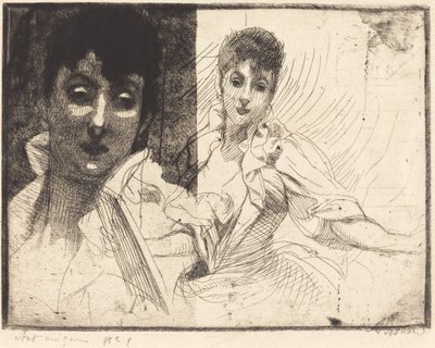 马德琳-勒梅尔，1900年。 作者 保罗·阿尔伯特·贝斯纳德