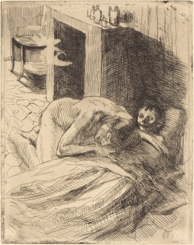 Misery La Misère，约1886年。 作者 保罗·阿尔伯特·贝斯纳德