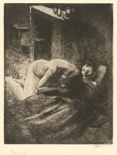 Misery La Misère，约1886年。 作者 保罗·阿尔伯特·贝斯纳德