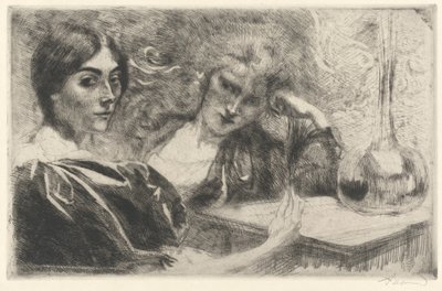 吗啡成瘾者 Morphinomanes, 1887. 作者 保罗·阿尔伯特·贝斯纳德