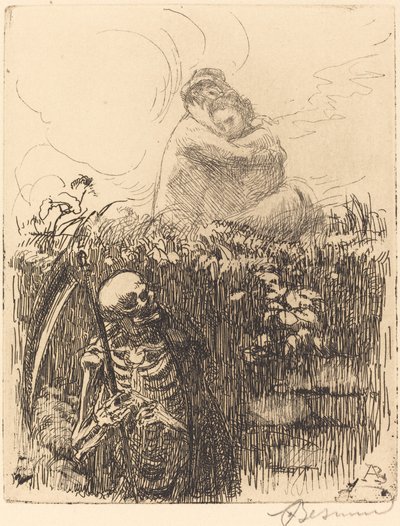 瞭望台上的Aux aguets, 1900年。 作者 保罗·阿尔伯特·贝斯纳德
