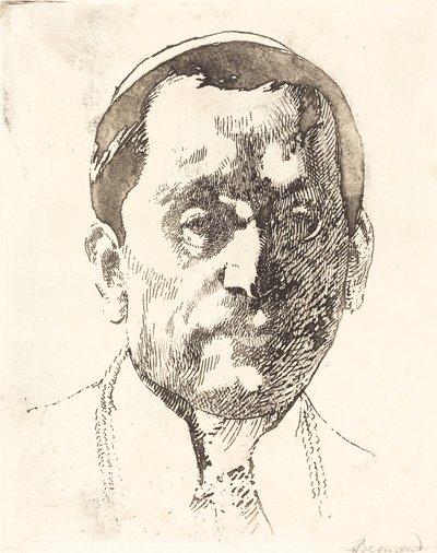 教皇本笃十五世Benoit XV，1917年。 作者 保罗·阿尔伯特·贝斯纳德