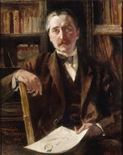 Jean-Louis Vaudoyer 1883-1963的肖像，1932年。 作者 保罗·阿尔伯特·贝斯纳德