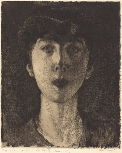 比利时的伊丽莎白女王 La Reine Élisabeth de Belgique, 1917年。 作者 保罗·阿尔伯特·贝斯纳德
