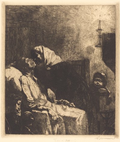 结束》，1883年。 作者 保罗·阿尔伯特·贝斯纳德