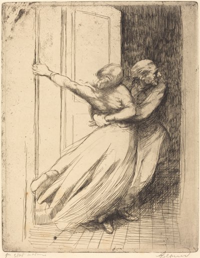 The Rape Le Viol, c. 1886. 作者 保罗·阿尔伯特·贝斯纳德
