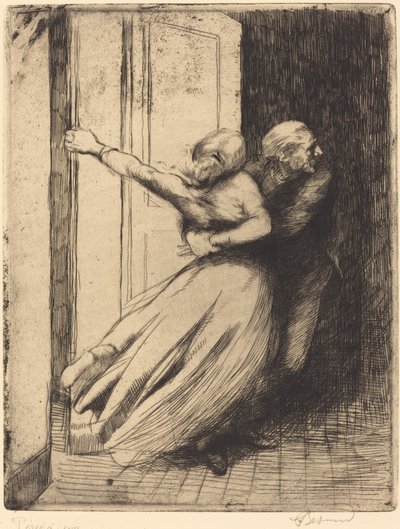 The Rape Le Viol, c. 1886. 作者 保罗·阿尔伯特·贝斯纳德