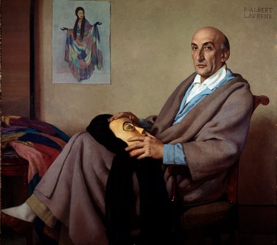 导演和戏剧家雅克-科波（1879-1949）的画像 作者 保罗·阿尔伯特·劳伦斯
