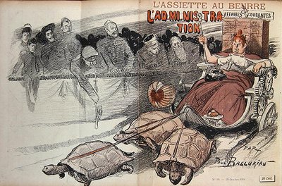 法国政府的讽刺画，来自《L