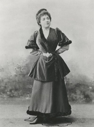 Juliette Girard，c.1900的肖像 作者 保罗·博耶